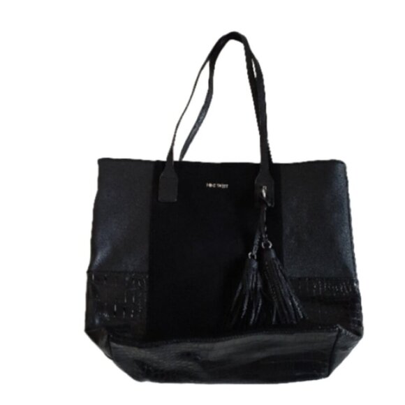 Black Tote Bag - Picture 1 of 15